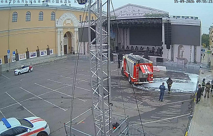 В Твери ликвидируют возгорание на Театральной площади - новости Афанасий