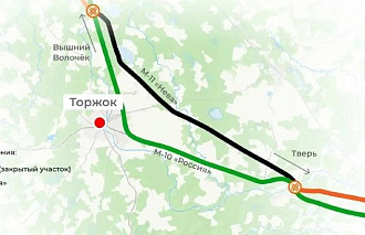 В Тверской области перекроют трассу М11 в районе Торжка - новости Афанасий