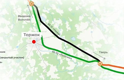 В Тверской области перекроют трассу М11 в районе Торжка - новости Афанасий