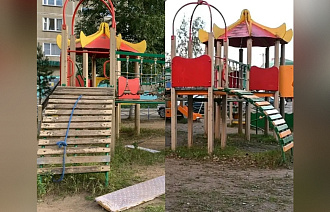 В Удомле отремонтировали детскую площадку и скейт-парк - новости Афанасий