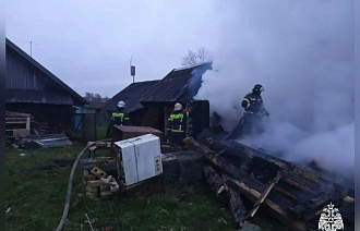 В Старицком районе из-за печи сгорела баня - новости Афанасий