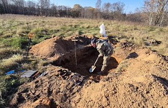 В Западнодвинском округе обнаружены останки красноармейца с солдатским медальоном - новости Афанасий