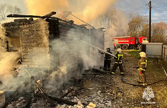 Под Старицей пожар уничтожил дом - новости Афанасий